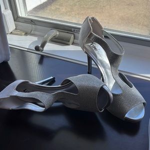 Silver heels